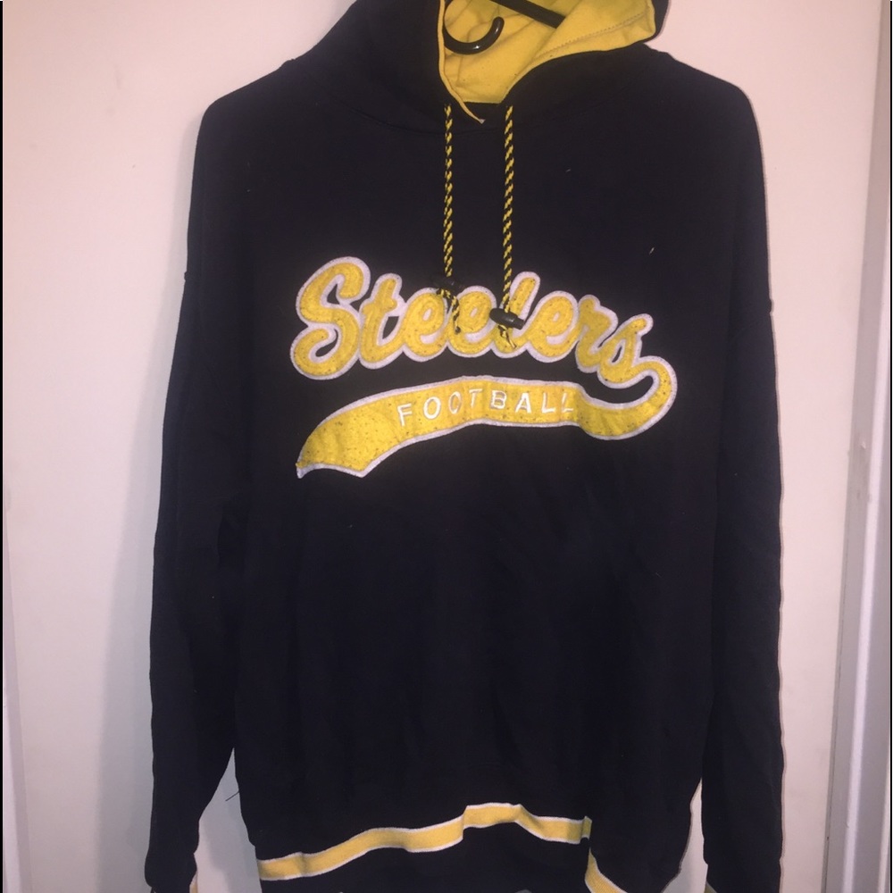 NFL Steelers Football Hoodie - Large